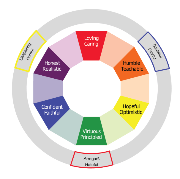 Graphic of the primary vices