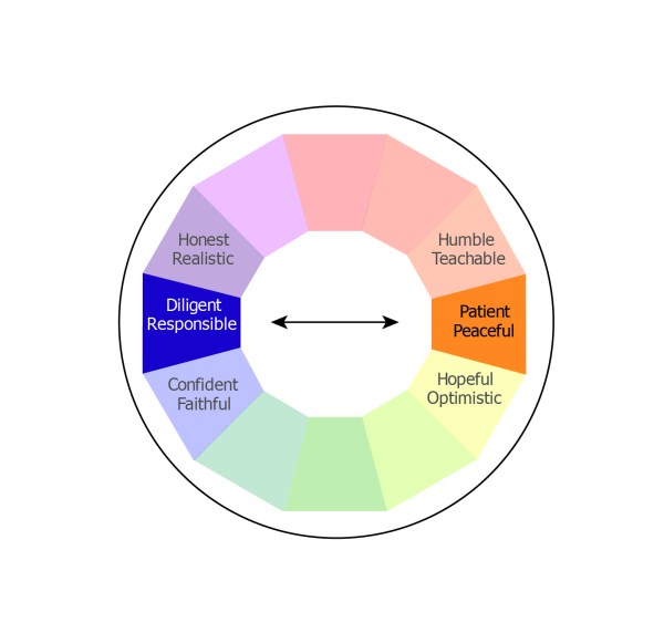 Virtue Wheel V7_8 Diligent &amp; Patient